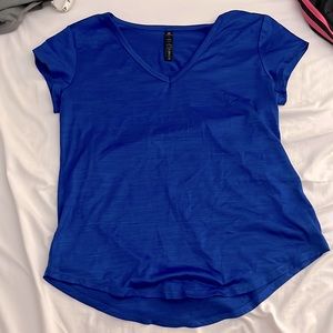 90 Degree by Reflex Royal Blue dry fit tee